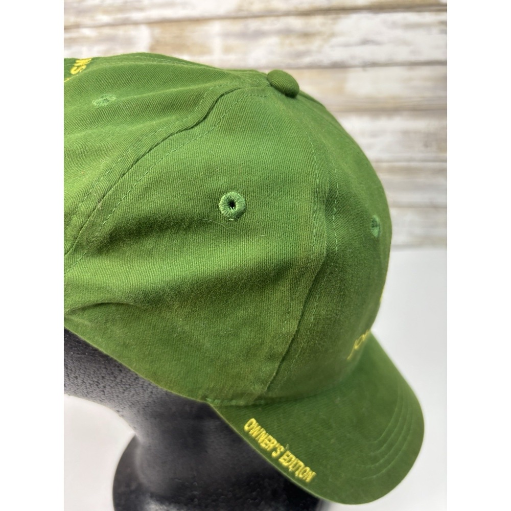 John Deere Licensed Green Owners Edition Cap / Hat Adjustable Baseball Cotton - Picture 5 of 8
